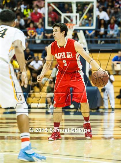Thumbnail 2 in Bishop O'Dowd vs. Mater Dei (CIF State Open Division Final) photogallery.