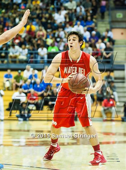 Thumbnail 3 in Bishop O'Dowd vs. Mater Dei (CIF State Open Division Final) photogallery.