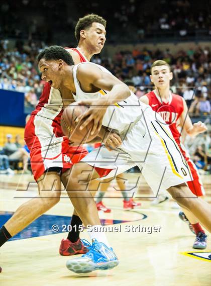 Thumbnail 2 in Bishop O'Dowd vs. Mater Dei (CIF State Open Division Final) photogallery.