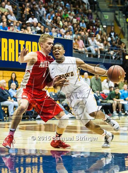 Thumbnail 1 in Bishop O'Dowd vs. Mater Dei (CIF State Open Division Final) photogallery.
