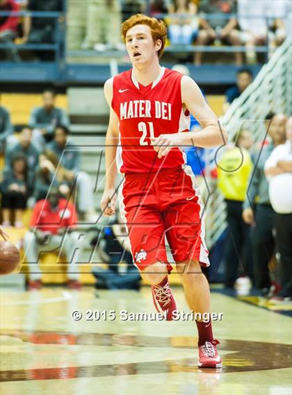 Thumbnail 3 in Bishop O'Dowd vs. Mater Dei (CIF State Open Division Final) photogallery.