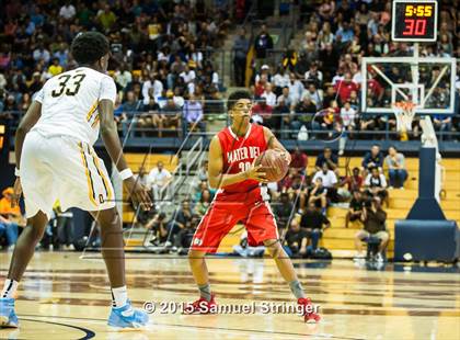 Thumbnail 3 in Bishop O'Dowd vs. Mater Dei (CIF State Open Division Final) photogallery.