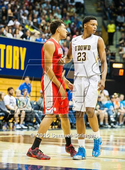 Thumbnail 2 in Bishop O'Dowd vs. Mater Dei (CIF State Open Division Final) photogallery.