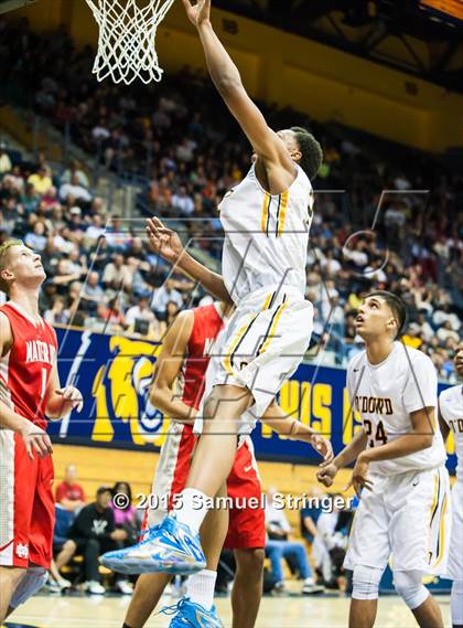 Thumbnail 1 in Bishop O'Dowd vs. Mater Dei (CIF State Open Division Final) photogallery.