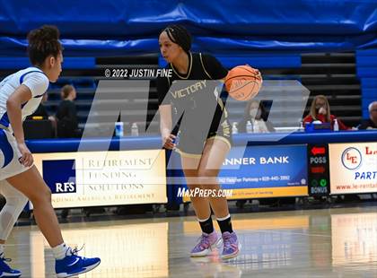 Thumbnail 2 in Victory Christian Academy vs. La Jolla Country Day photogallery.