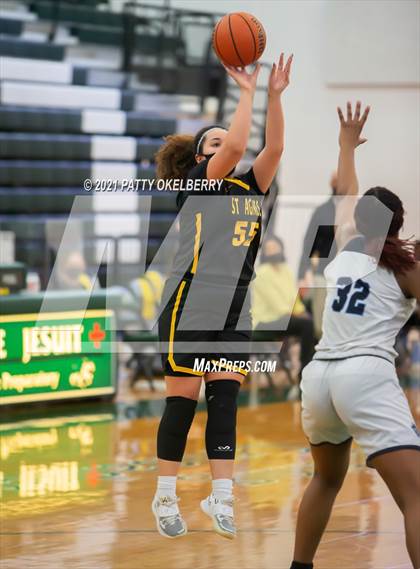 Thumbnail 2 in St. Agnes Academy vs Village (TAPPS 6A Semifinal Playoff) photogallery.