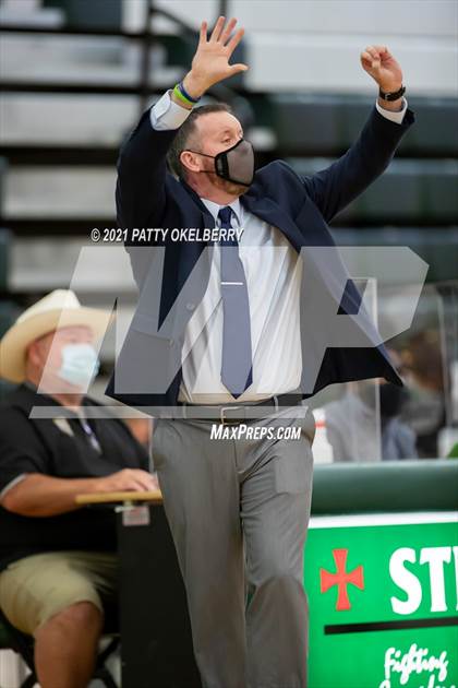 Thumbnail 2 in St. Agnes Academy vs Village (TAPPS 6A Semifinal Playoff) photogallery.