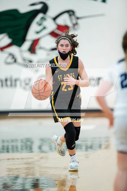 Thumbnail 3 in St. Agnes Academy vs Village (TAPPS 6A Semifinal Playoff) photogallery.