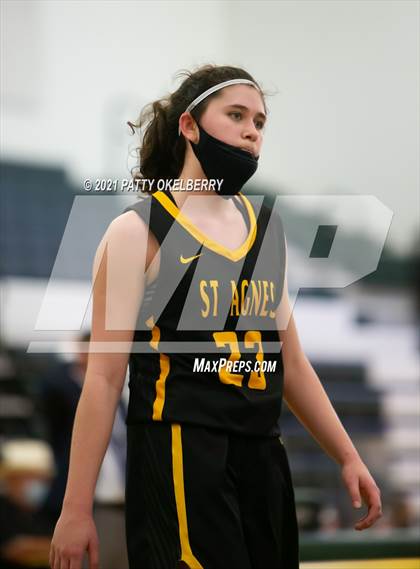 Thumbnail 2 in St. Agnes Academy vs Village (TAPPS 6A Semifinal Playoff) photogallery.