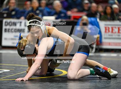 Thumbnail 2 in PIAA Girls Wrestling Championships photogallery.