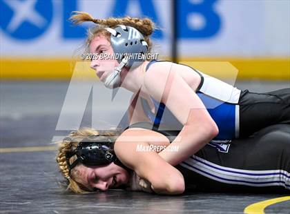Thumbnail 2 in PIAA Girls Wrestling Championships photogallery.
