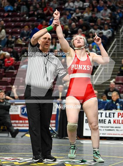 Thumbnail 3 in PIAA Girls Wrestling Championships photogallery.