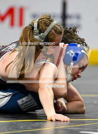 Thumbnail 2 in PIAA Girls Wrestling Championships photogallery.