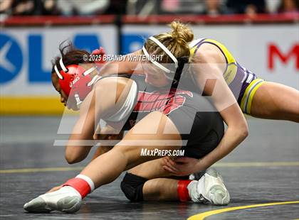 Thumbnail 2 in PIAA Girls Wrestling Championships photogallery.
