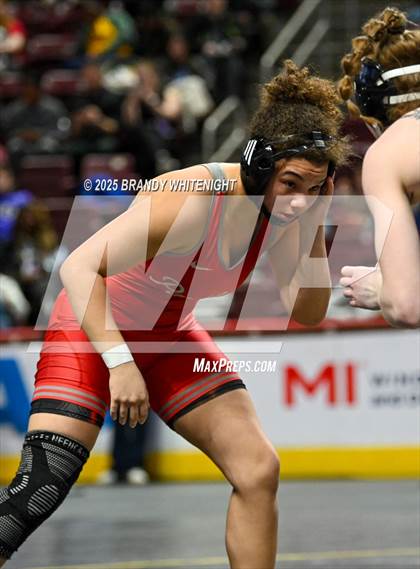 Thumbnail 2 in PIAA Girls Wrestling Championships photogallery.