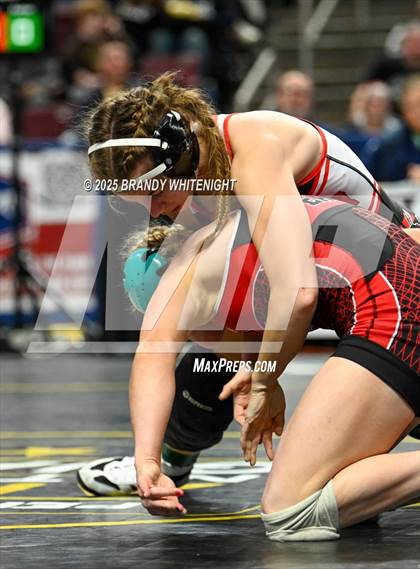 Thumbnail 2 in PIAA Girls Wrestling Championships photogallery.