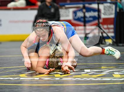 Thumbnail 2 in PIAA Girls Wrestling Championships photogallery.