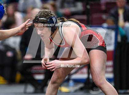 Thumbnail 2 in PIAA Girls Wrestling Championships photogallery.