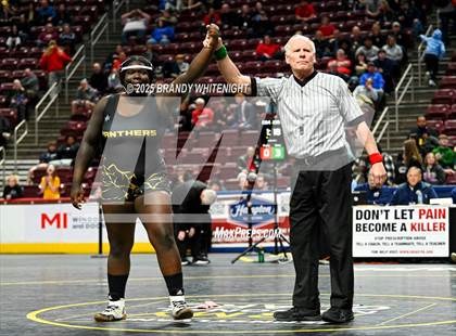 Thumbnail 3 in PIAA Girls Wrestling Championships photogallery.