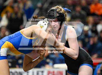 Thumbnail 3 in PIAA Girls Wrestling Championships photogallery.