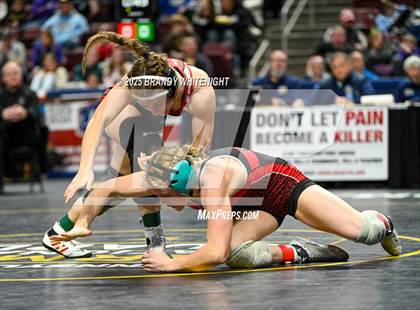 Thumbnail 3 in PIAA Girls Wrestling Championships photogallery.