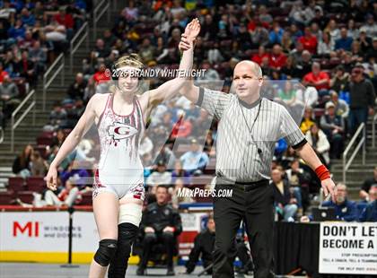 Thumbnail 2 in PIAA Girls Wrestling Championships photogallery.