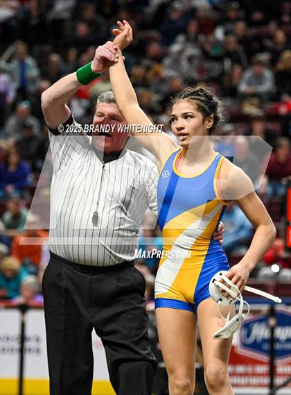 Thumbnail 2 in PIAA Girls Wrestling Championships photogallery.