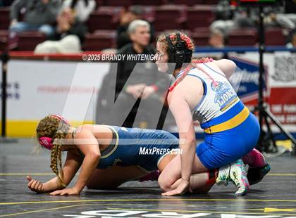 Thumbnail 1 in PIAA Girls Wrestling Championships photogallery.