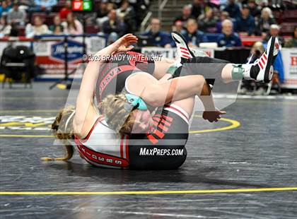 Thumbnail 2 in PIAA Girls Wrestling Championships photogallery.