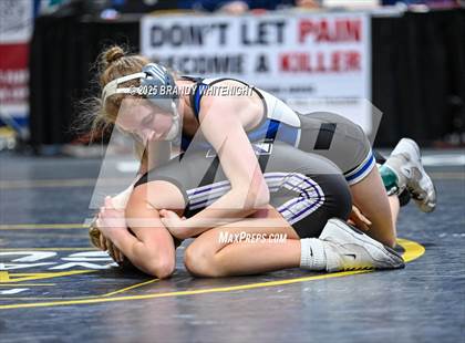 Thumbnail 2 in PIAA Girls Wrestling Championships photogallery.