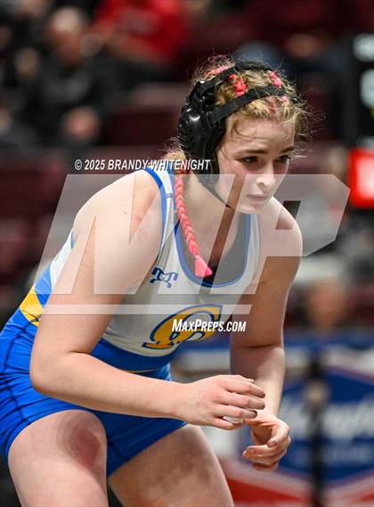 Thumbnail 2 in PIAA Girls Wrestling Championships photogallery.