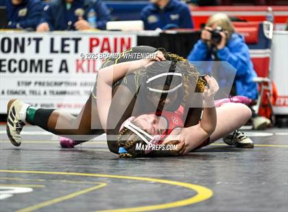 Thumbnail 3 in PIAA Girls Wrestling Championships photogallery.