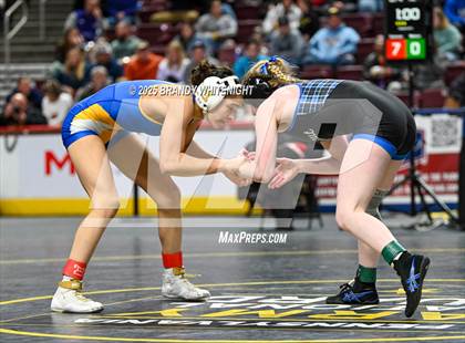 Thumbnail 1 in PIAA Girls Wrestling Championships photogallery.