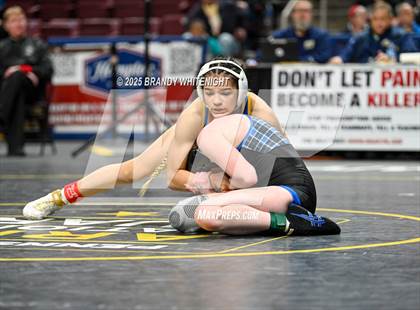 Thumbnail 2 in PIAA Girls Wrestling Championships photogallery.
