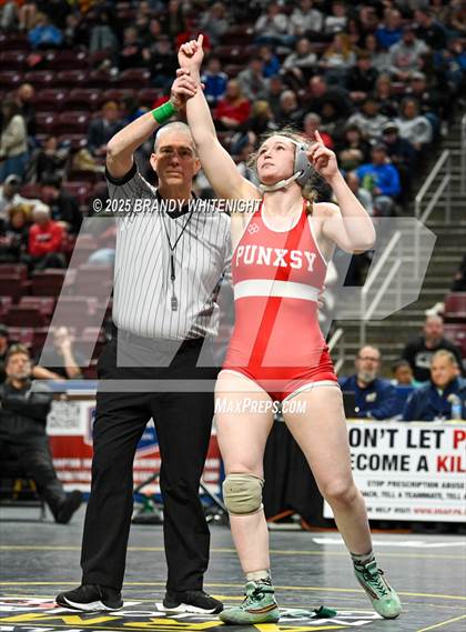 Thumbnail 1 in PIAA Girls Wrestling Championships photogallery.