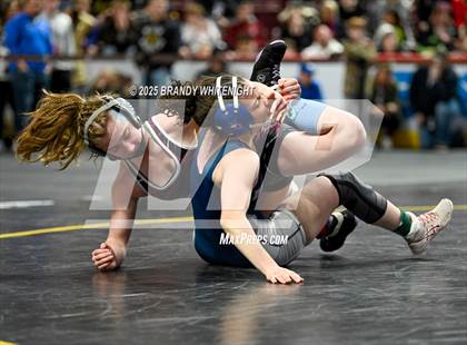Thumbnail 2 in PIAA Girls Wrestling Championships photogallery.