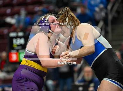 Thumbnail 2 in PIAA Girls Wrestling Championships photogallery.