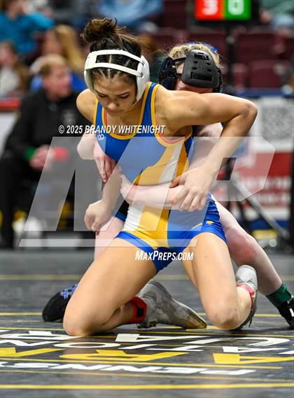 Thumbnail 2 in PIAA Girls Wrestling Championships photogallery.