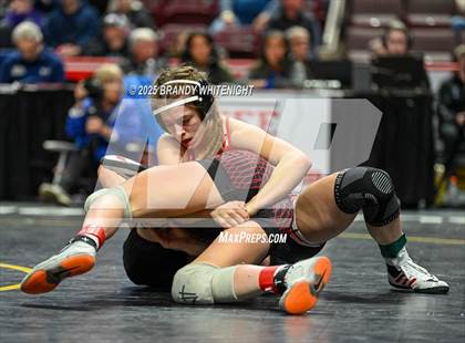 Thumbnail 2 in PIAA Girls Wrestling Championships photogallery.