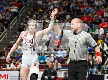 Thumbnail 3 in PIAA Girls Wrestling Championships photogallery.