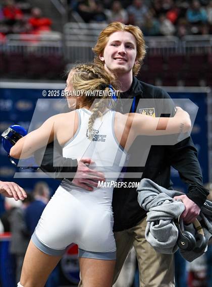 Thumbnail 1 in PIAA Girls Wrestling Championships photogallery.