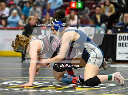 Thumbnail 2 in PIAA Girls Wrestling Championships photogallery.