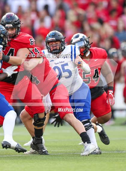 Thumbnail 1 in Coppell vs. Byron Nelson (UIL 6A Football Regional Semi-Final) photogallery.