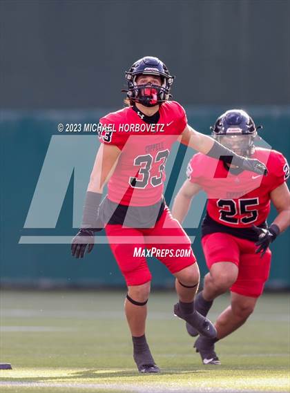Thumbnail 3 in Coppell vs. Byron Nelson (UIL 6A Football Regional Semi-Final) photogallery.