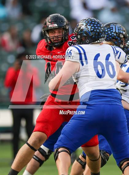 Thumbnail 3 in Coppell vs. Byron Nelson (UIL 6A Football Regional Semi-Final) photogallery.