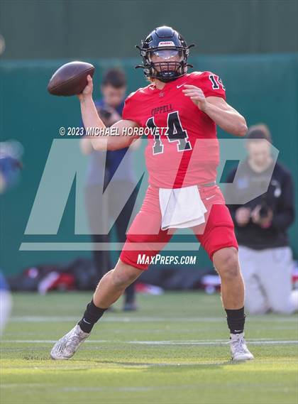 Thumbnail 3 in Coppell vs. Byron Nelson (UIL 6A Football Regional Semi-Final) photogallery.