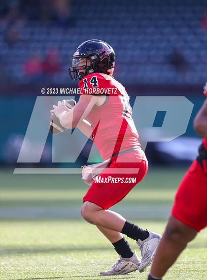 Thumbnail 3 in Coppell vs. Byron Nelson (UIL 6A Football Regional Semi-Final) photogallery.