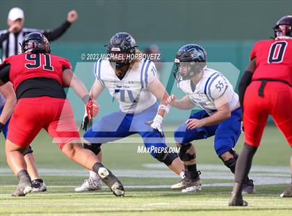 Thumbnail 2 in Coppell vs. Byron Nelson (UIL 6A Football Regional Semi-Final) photogallery.