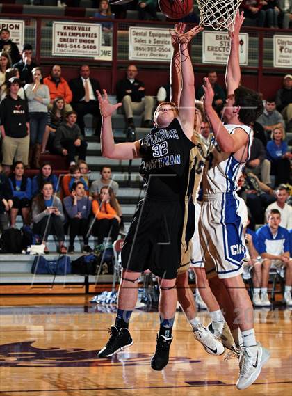 Thumbnail 3 in Gatlinburg-Pittman vs. Christian Academy of Knoxville (TSSAA Region 2-AA Semifinal) photogallery.