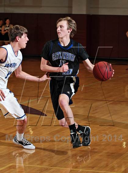 Thumbnail 3 in Gatlinburg-Pittman vs. Christian Academy of Knoxville (TSSAA Region 2-AA Semifinal) photogallery.